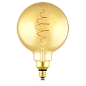 LED Leuchtmittel DECO G200 SPIRAL, E27, 7W, 2200K, 600lm, dimmbar, gold