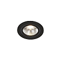 Nordlux LED Downlight ALEC Einbauleuchte, rund, 6,1W, 3000K, 480lm, IP20/IP44, dimmbar, schwarz