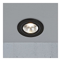 Nordlux LED Downlight ALEC Einbauleuchte, rund, 6,1W, 3000K, 480lm, IP20/IP44, dimmbar, schwarz