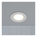 Nordlux LED Downlight SIEGE Einbauleuchte, 4,7W, 3000K, 345lm, IP65, dimmbar, wei�