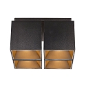 Nordlux ceiling luminaire ETHAN 4 flames GU10 IP20, black matt 