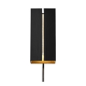 Nordlux LED Wandleuchte CURTIZ, 4,5W, 2700K, 830lm, IP20, dimmbar, schwarz