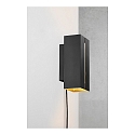 Nordlux LED Wandleuchte CURTIZ, 4,5W, 2700K, 830lm, IP20, dimmbar, schwarz