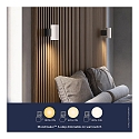 Nordlux LED Wandleuchte CURTIZ, 4,5W, 2700K, 830lm, IP20, dimmbar, schwarz