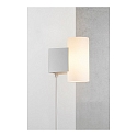 Nordlux LED Wandleuchte MONA, 10W, 2700K, 800lm, IP20, 3-Stufen dimmbar, Glas opalwei�