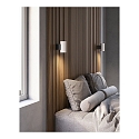 Nordlux wall luminaire MONA IP20, black, white dimmable