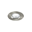 Nordlux Outdoor LED Einbau-Downlight DON SMART, IP65, 4.7W RGB + 2200-6500K 320lm, Bluetooth steuerbar, dimmbar, nickel geb�rstet