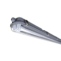 Nordlux LED Unterbauleuchte WORKSIP 65, 2x 24W, 4000K, 2112lm, IP65, grau