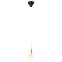 Nordlux Pendant luminaire PACO, 1 flame, E27, brass