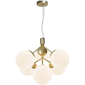 Nordlux Pendant luminaire IVONA, 6 flames, E27, brass