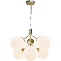 Nordlux Pendant luminaire IVONA, 6 flames, E27, brass