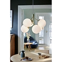 Nordlux Pendant luminaire IVONA, 6 flames, E27, brass
