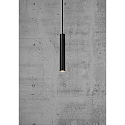 LED Pendant luminaire OMARI, 3,2W, 2700K, black