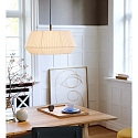 Pendant luminaire DICTE 53, E27, white