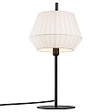 Table lamp DICTE, E14, white