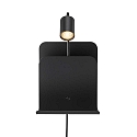 Nordlux Wall luminaire ROOMI, GU10, black