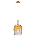 Nordlux Pendant luminaire UMA 18, E27, amber