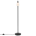 Nordlux Floor lamp MOLLI, 1 flame, E14, black/opal