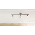 Nordlux Nordlux LED Spot Schiene AVENUE LED, 3-flammig, GU10, IP20, Stahl geb�rstet