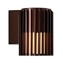 Outdoor Wandleuchte ALUDRA, IP54, E27, seaside metallisch braun