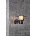 Outdoor Wall luminaire BASTIA 24, E14, IP54, black