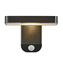 LED Outdoor Wandleuchte RICA SQUARE, 5W, 3000K, IP44, schwarz