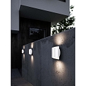 Nordlux LED Outdoor Wall luminaire GRIP SMART, 9W, 2200/6500K, IP54, white