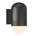 Outdoor Wall luminaire HEKA, E27, IP44, black