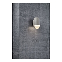 Nordlux outdoor wall luminaire HEKA E27 IP54, sand coloured 