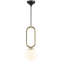 design for the people by Nordlux Pendant luminaire SHAPES 27, E27, brass