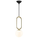 design for the people by Nordlux Pendant luminaire SHAPES 27, E27, brass