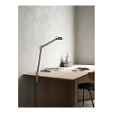 design for the people by Nordlux LED Tischleuchte NOBU, 9W, 2700K, 600lm, IP20, dimmbar, grau