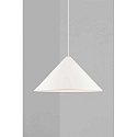 Pendant luminaire NONO 49, E27, white