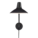 design for the people by Nordlux Wall luminaire DARCI, E14, black