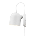 Wall luminaire ANGLE, GU10, white/grey