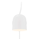 Wall luminaire ANGLE, GU10, white/grey