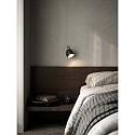 design for the people by Nordlux Wall luminaire ANGLE, GU10, black
