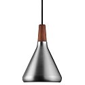 Pendelleuchte NORI 18, E27, Stahl geb�rstet