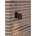 Au�enwandleuchte TIN, GU10, IP54, schwarz