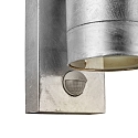 Nordlux Outdoor Wandleuchte TIN MAXI DOUBLE SENSOR, GU10, IP54, IK05, mit PIR-Sensor, dimmbar, verzinkt