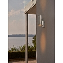 Nordlux Outdoor Wandleuchte TIN MAXI DOUBLE SENSOR, GU10, IP54, IK05, mit PIR-Sensor, dimmbar, verzinkt