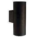 Au�enwandleuchte TIN MAXI, IP54, Up/Down, 2x GU10 max. 35W, Schwarz