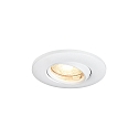 Nordlux downlight UMBERTO GU10 IP44, white matt dimmable