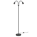 Nordlux floor lamp EXPLORE DOUBLE GU10, black 