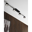 ceiling luminaire CLYDE 4 flames IP20, black matt 