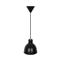 pendant luminaire POP E27 IP20, black matt dimmable
