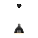 pendant luminaire POP E27 IP20, black matt dimmable