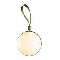 LED-Design-Akkuleuchte BRING TO-GO 12, IP54, 1W 2700K 70lm, dimmbar 100% / 30%, Recycling-Kunststoff, gr�n / wei�