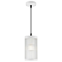 Nordlux outdoor pendant luminaire COUPAR with diffuser E27 IP33, white matt dimmable