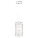 Nordlux outdoor pendant luminaire COUPAR with diffuser E27 IP33, white matt dimmable